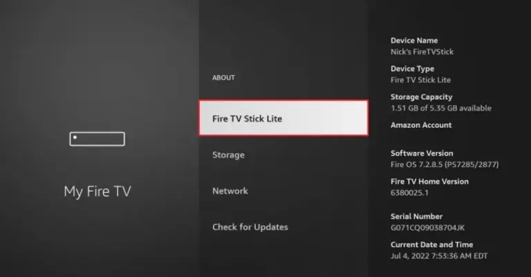"Fire TV stick lite"