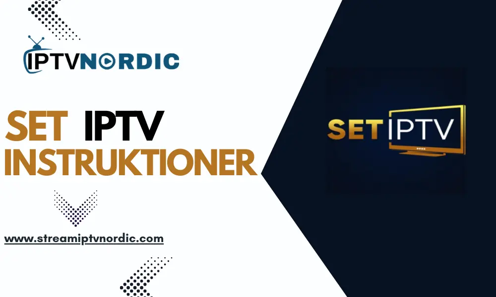 set iptv instruktioner