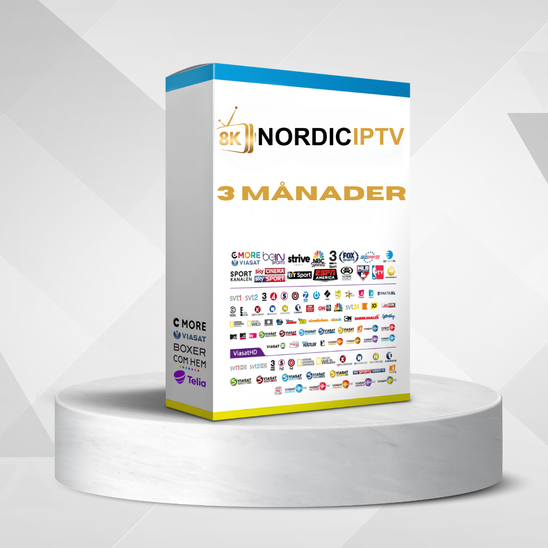 3 manad Nordic IPTV abonnemang