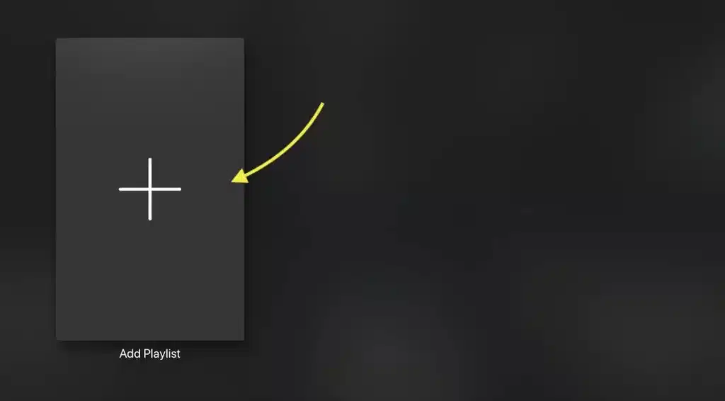 lägg till spellista i Iplay TV-appen