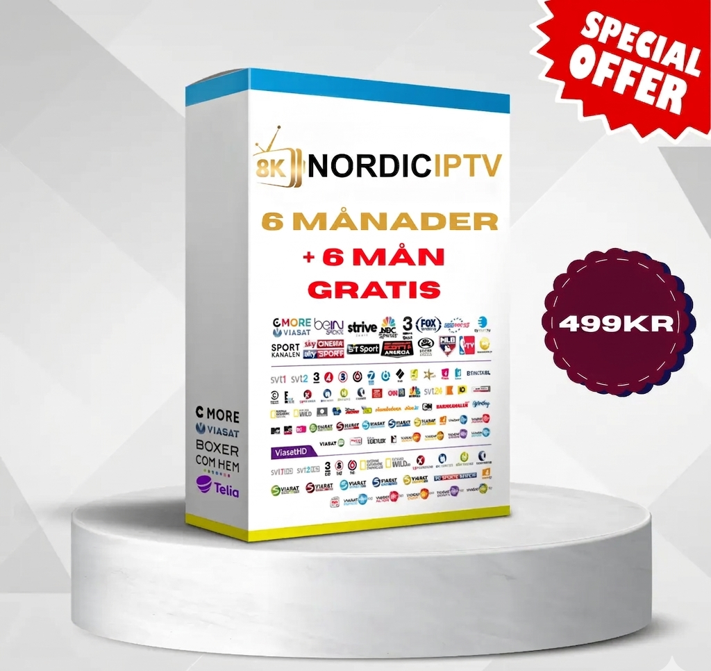 PREMIUMPAKET - 6 MÅNADER + 6 MÅNADER GRATIS